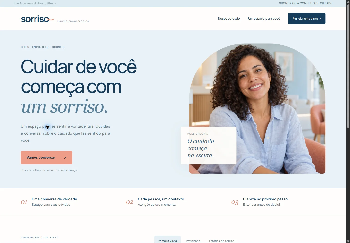 Interface Sorriso, Odontologia